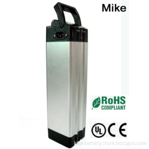 36V Li-polymer Battery Pack, Electric Bike Battery with 36V 10Ah